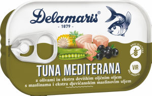Tuna Mediterana Delamaris, 105 g