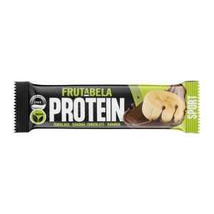 Rezina Frutabela, proteinska, banana, t.čokodni obliv, 40 g