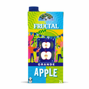 Pijača Fructal, jabolko, TBA, 2 l