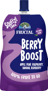Kaša sadna Fructal, Berry boost, 200 g