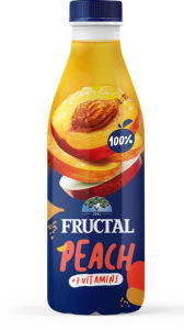 Sok Fructal, breskev, jabolko, 750 ml