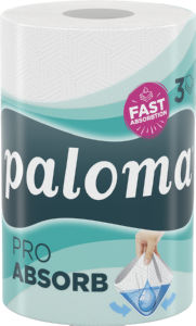 Papirnate brisače Paloma, Pro Absorb, 3 slojne, 130 lističev