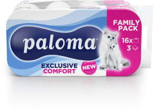 Toaletni papir Paloma, Comfort 3sl., 16/1