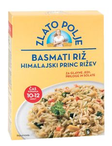Riž Zlato polje, basmati, 500 g