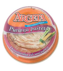 Pašteta Argeta, puranja, 95 g