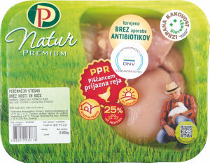 Piščančja stegna Perutnina Ptuj, PPR, BKK IK, 500 g