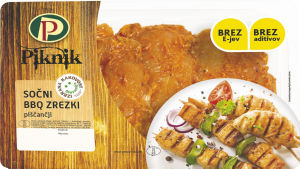 Piščančji sočni BBQ zrezki, IK, 500 g