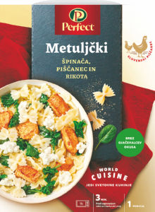 Metuljčki Perfect, s piščancem in rokoto, 380 g