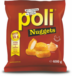 Piščančji medaljončki Poli, panirani, zamrznjeni, 400 g