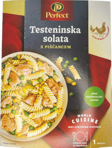 Solata testeninska Perfect, s piščancem, 350 g