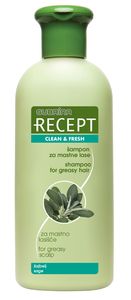 Šampon Recept, za mastne lase, 400 ml