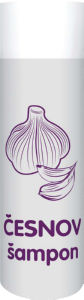 Šampon za lase Ilirija, česen, 230 ml