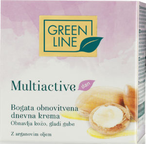 Krema Green Line, Multiactive dnevna, bogata obnovitvena, 50 ml