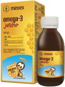 Sirup Medex, Omega 3 Junior, 140 ml