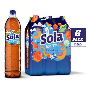 Pijača ledeni čaj Sola, breskev, 1,5 l