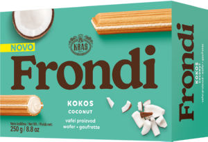 Napolitanke Frondi, kokos, 250 g