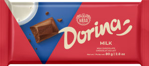 Mlečna čokolada Dorina, 80 g