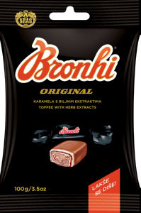 Bonboni Bronhi, original, 100 g