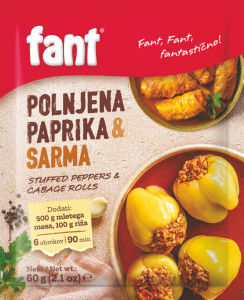 Mešanica Fant, za polnjeno papriko in sarmo, 60 g