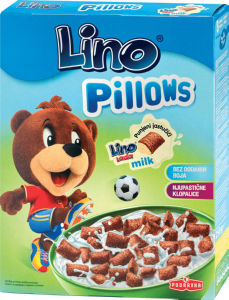 Žitarice Lino, pillows, mlečne, 250 g