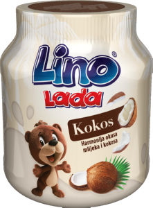 Namaz kremni Lino Lada, kokos, 350 g