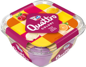 Sladoled Quattro, Colori, Fruit, 1,5 l