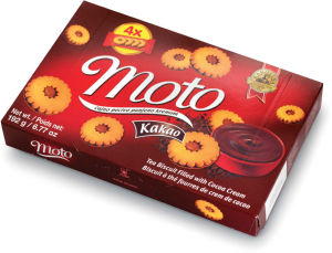 Keksi Moto kakav, 192 g