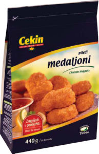 Piščančji medaljoni, zamrznjeno, Koka, 440 g