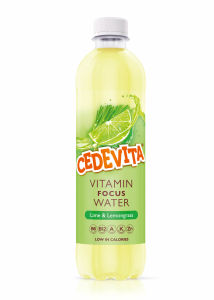 Pijača Cedevita, limeta, limonska trava, 0,5 l