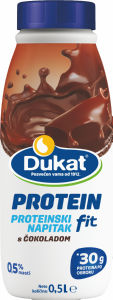 Mleko Dukat Fit, čokoladno, 0,5 % m.m., 0,5 l