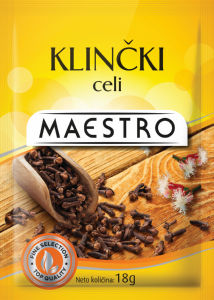 Klinčki Maestro, celi, 18 g