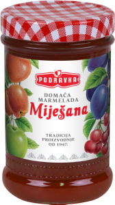Marmelada domača Podravka, mešana, 690 g