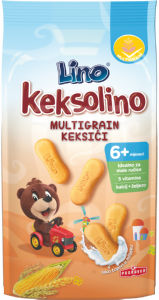 Keksi Lino, keksolino, multigrain, 140 g