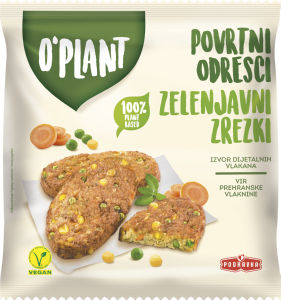 Zrezki O’Plant, zelenjavni, zamrznjeno, 800 g