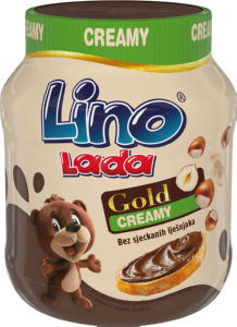 Kremni namaz Lino Lada, Gold Creamy, Podravka, 350 g