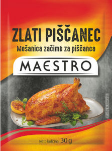 Mešanica začimb Maestro, zlati piščanec, 30 g