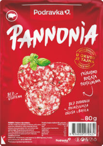 Narezek Podravka, Pannonia, 80 g