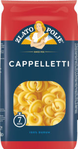 Testenine Zlato polje, cappelletti, durum, 500 g