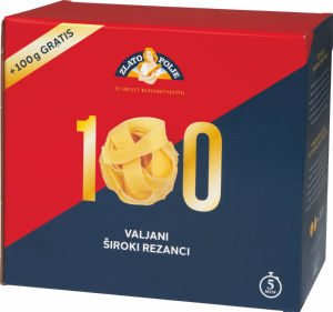 Rezanci Zlato polje, široki, 500 g