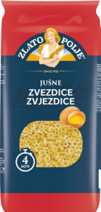 Testenine Zlato polje, zvezdice jajčne, 500 g