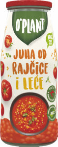 Juha O´Plant, paradižnikova, z lečo, 420 g