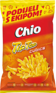 Prigrizek Chio Tip Top, Cubics, 100 g