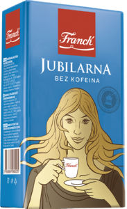 Kava Franck Jubilarna, brez kofeina, 250 g