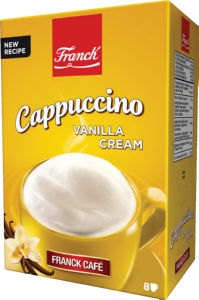 Napitek Franck, Cappuccino, vanilija, 148 g