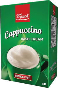 Cappuccino Franck, Irish cream, 160g