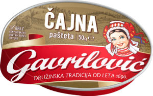 Pašteta Gavrilovič, čajna, 50 g