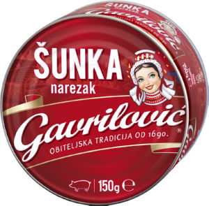 Narezek Gavrilović, šunka, 150 g