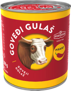 Golaž Podravka, goveji pikant 300 g