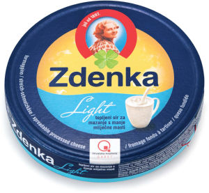 Topljeni sir Zdenka, lahka, 140 g