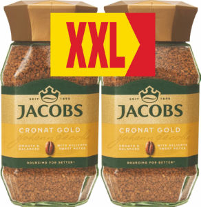 Kava Jacobs, instant, Cronat Gold XXL, 2 x 200 g